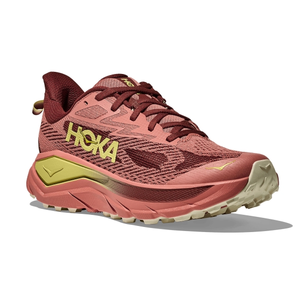 Hoka Challenger 8 Wide - Blush/Dark Cedar