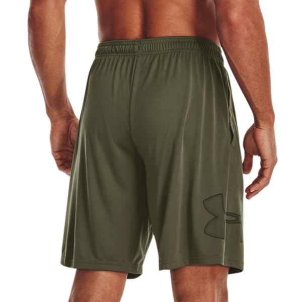 Under Armour Tech Graphic 10in Shorts - Marine Od Green/Black