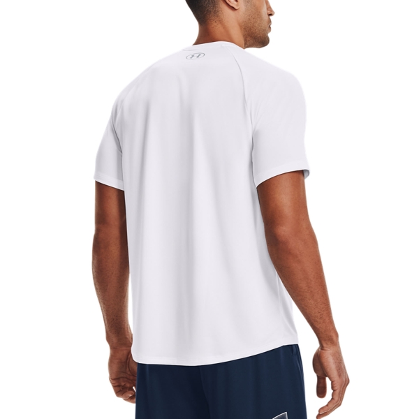 Under Armour Tech 2.0 T-Shirt - White/Overcast Gray