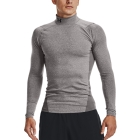Under Armour ColdGear Maglia - Charcoal Light Heather/Black