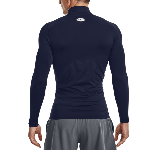 Under Armour ColdGear Maglia - Midnight Navy/White