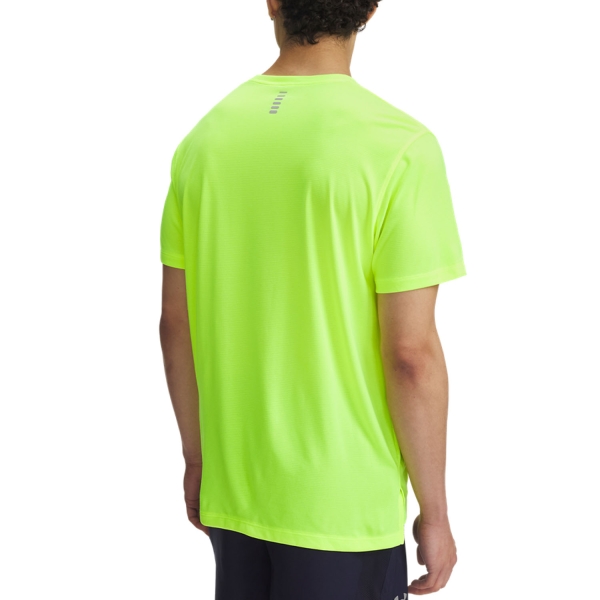 Under Armour Streaker Logo T-Shirt - High Vis Yellow/Reflective
