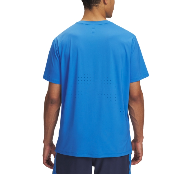 Under Armour Launch Elite Pro Maglietta - Blue Atlantis/Reflective