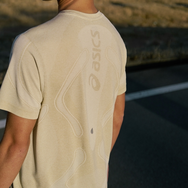 Asics Road Seamless Maglietta - Cream