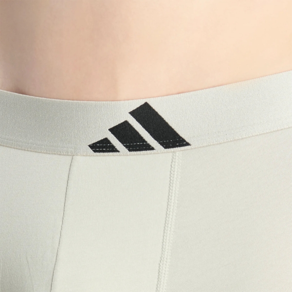adidas Active Flex Logo x 3 Boxer - Anthracite/Grey/Black
