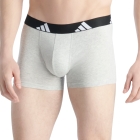 adidas Active Flex Logo x 3 Boxer - White/Grey/Black
