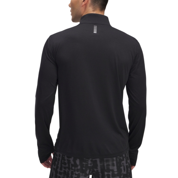 Under Armour Launch Logo Maglia - Black/Reflective