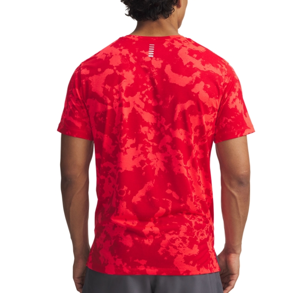 Under Armour Launch Printed Logo Maglietta - Racer Red/Red/Reflective