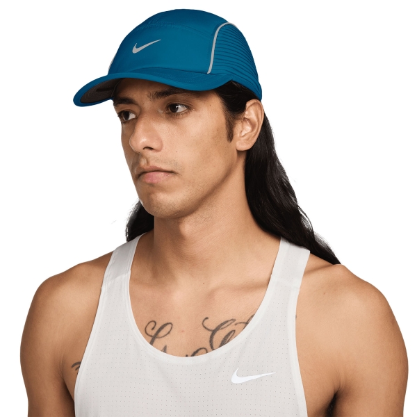 Cappellini e Visiere Nike DriFIT ADV Fly Cappello  Green Abyss/Reflective Silver FJ0736301