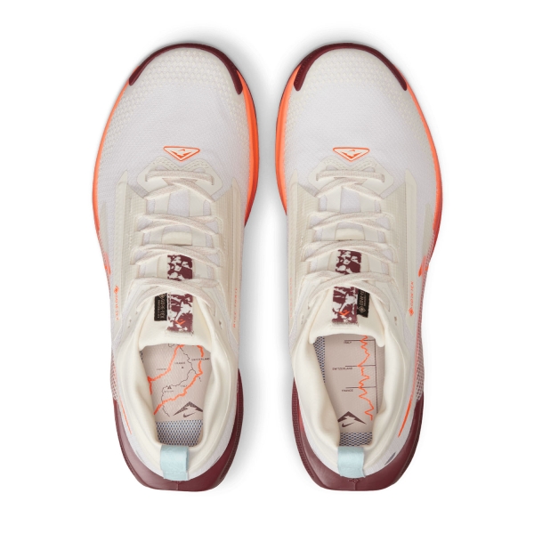 Nike ReactX Pegasus Trail 5 GTX - Sail/Hyper Crimson/Glacier Blue