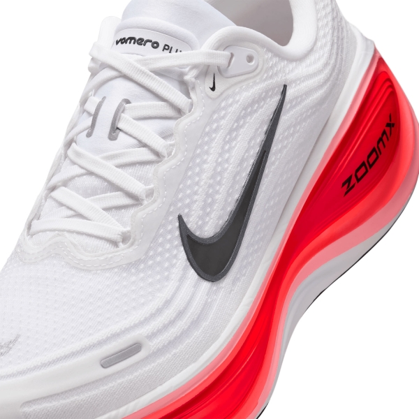 Nike Vomero Plus - White/Black/Bright Crimson