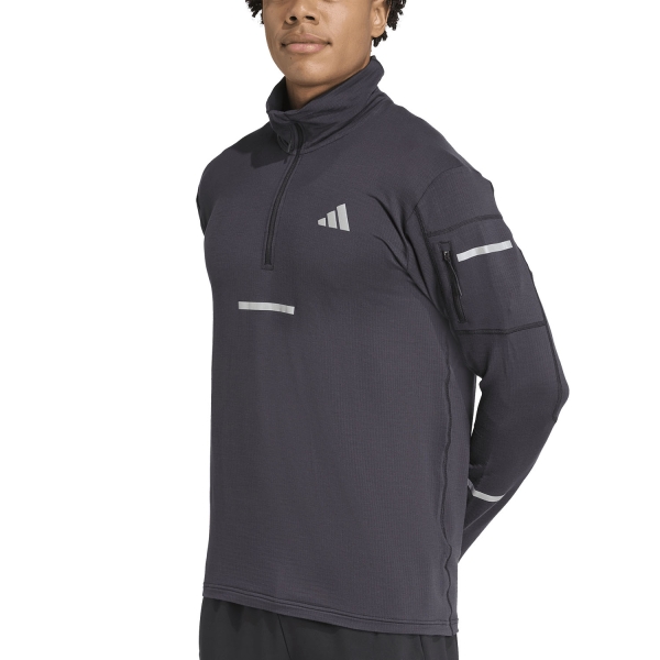 Maglia Running Uomo adidas Adi365 CLIMAWARM+ Maglia  Black JP3843