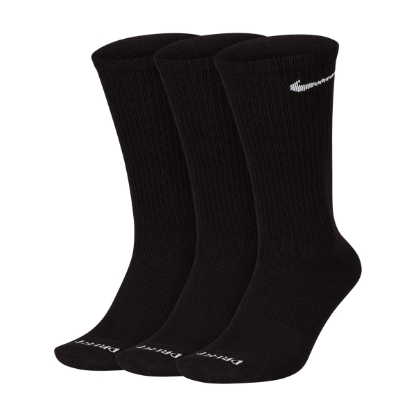 Calze Nike Everyday Plus Logo x 3 Calze  Black/White SX6891010