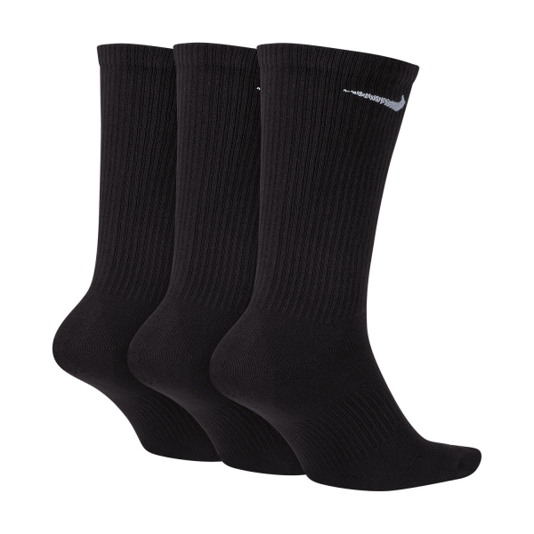 Nike Everyday Plus Logo x 3 Calcetines - Black/White