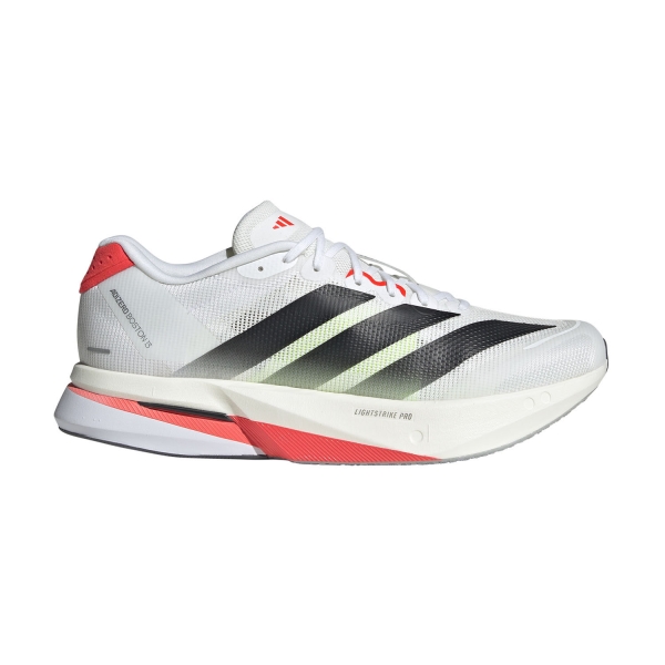 Scarpe Running Performance Uomo adidas adizero Boston 13  FTWR White/Core Black/Lucid Red JS4932