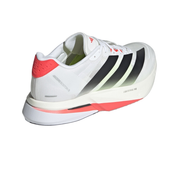 adidas adizero Boston 13 - FTWR White/Core Black/Lucid Red