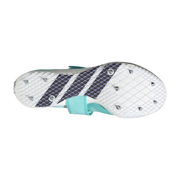 adidas adizero High Jump - Flash Aqua/Zero Metalic/Lucid Lemon
