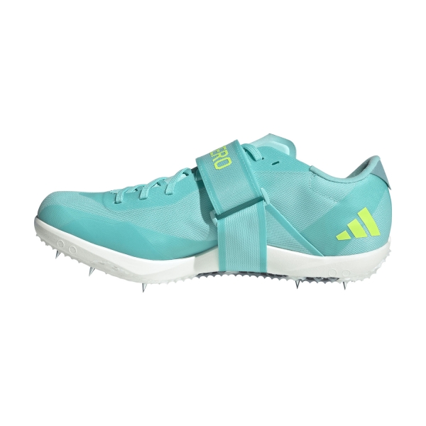 adidas adizero High Jump - Flash Aqua/Zero Metalic/Lucid Lemon