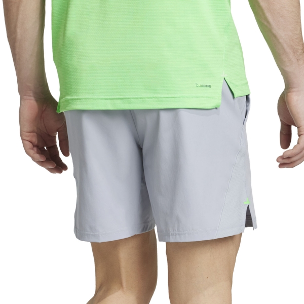 adidas Gym+ 7in Pantaloncini - Halo Silver