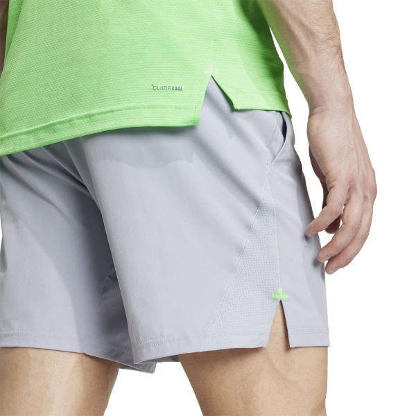 adidas Gym+ 7in Pantaloncini - Halo Silver