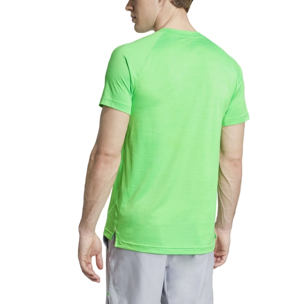 adidas Gym+ Logo Camiseta - Lime Burst Melange