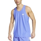 adidas Own The Run AEROREADY Tank - Blue Fusion