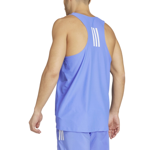 adidas Own The Run AEROREADY Tank - Blue Fusion