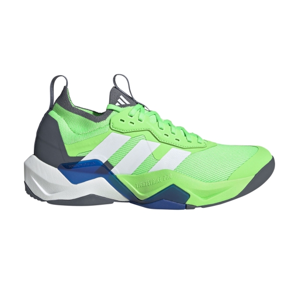 Scarpe Fitness e Training Uomo adidas Rapidmove ADV 2 Trainer  Lime Burst/FTWR White/Team Royal Blue JS3168