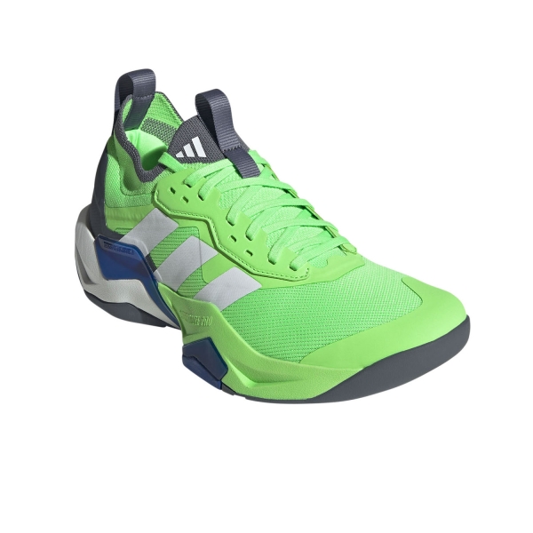 adidas Rapidmove ADV 2 Trainer - Lime Burst/FTWR White/Team Royal Blue