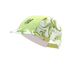 Compressport Pro Racing Logo Cappello - Green Camo/Fluo Red