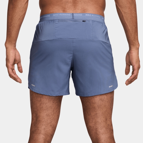 Nike Dri-FIT Stride 5in Pantaloncini - World Indigo/Black/Reflective Silver