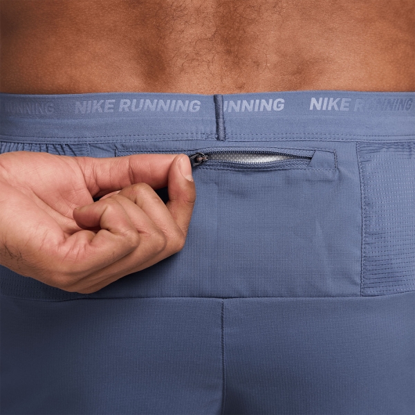 Nike Dri-FIT Stride 5in Pantaloncini - World Indigo/Black/Reflective Silver