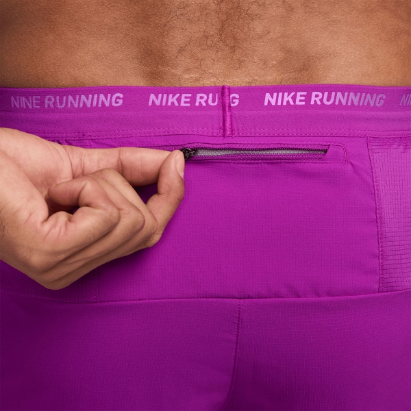 Nike Dri-FIT Stride 5in Shorts - Vivid Purple/Black/Reflective Silver