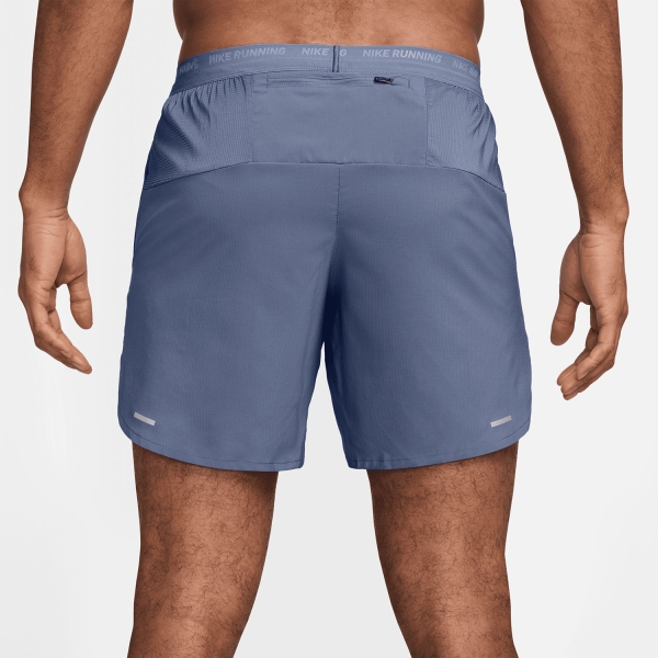 Nike Dri-FIT Stride 7in Pantaloncini - World Indigo/Black/Reflective Silver