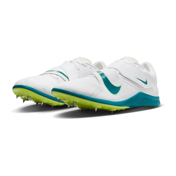 Nike Zoom Rival Jump - White/Bright Spruce/Barely Green/Volt