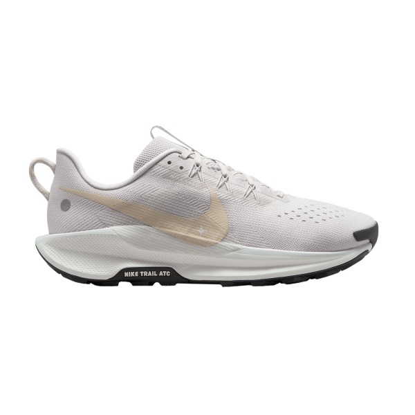 Scarpe Trail Running Uomo Nike ReactX Pegasus Trail 5  Vast Grey/Sand Drift/Summit White/Black DV3864008