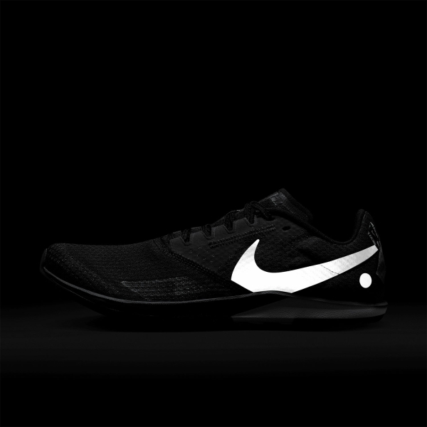 Nike Zoom Rival Waffle 6 - Black/Metallic Silver/Dark Smoke Grey