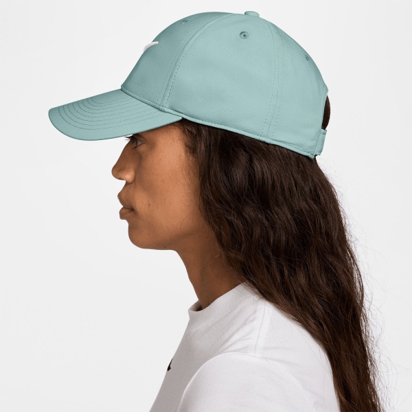 Nike Dri-FIT Club Logo Cappello - Cannon/White