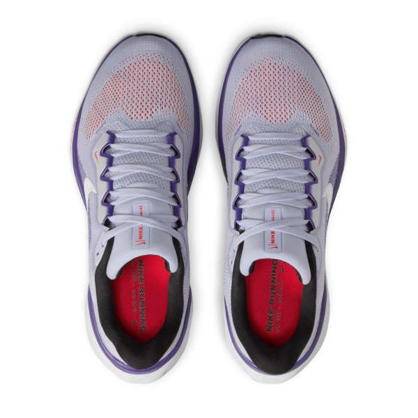 Nike Pegasus 41 - Ghost/White/Court Purple/Bright Crimson