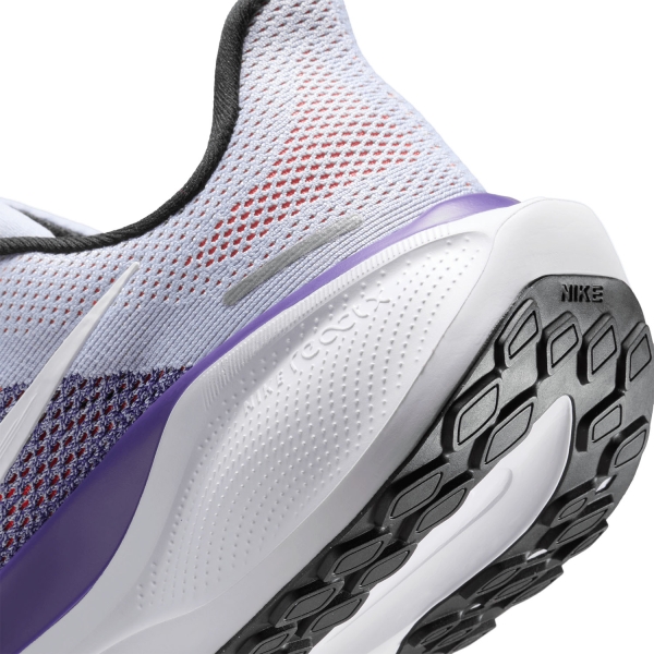 Nike Pegasus 41 - Ghost/White/Court Purple/Bright Crimson