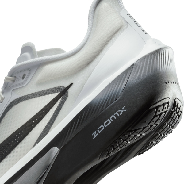 Nike Zoom Fly 6 - White/Black/Smoke Grey/Metallic Silver