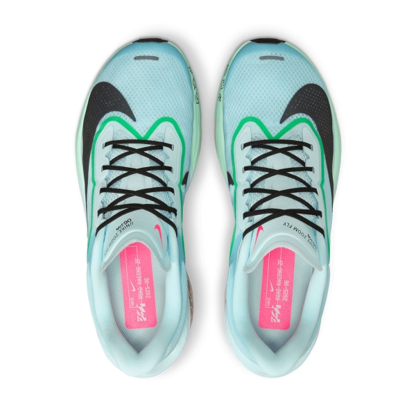 Nike Zoom Fly 6 - Glacier Ice/Black/Hyper Pink/Green Shock