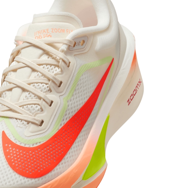 Nike Zoom Fly 6 - Pale Ivory/Hyper Crimson/Barely Volt