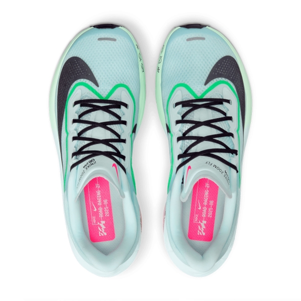 Nike Zoom Fly 6 - Glacier Ice/Black/Hyper Pink/Green Shock