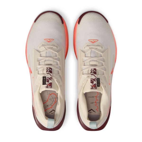 Nike ReactX Pegasus Trail 5 GTX - Sail/Hyper Crimson/Glacier Blue
