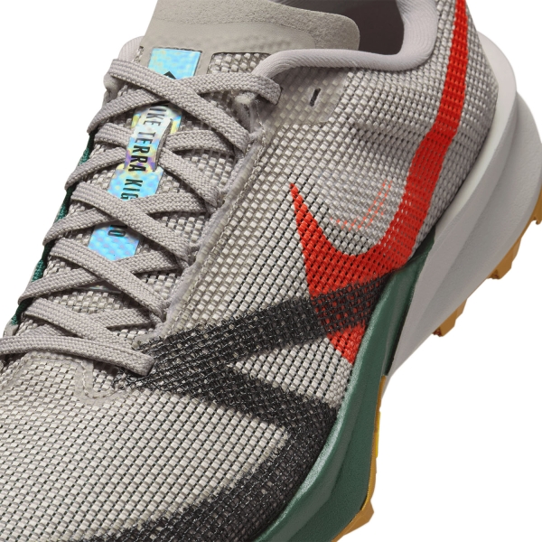 Nike React Terra Kiger 10 - College Grey/Bright Crimson/Fire