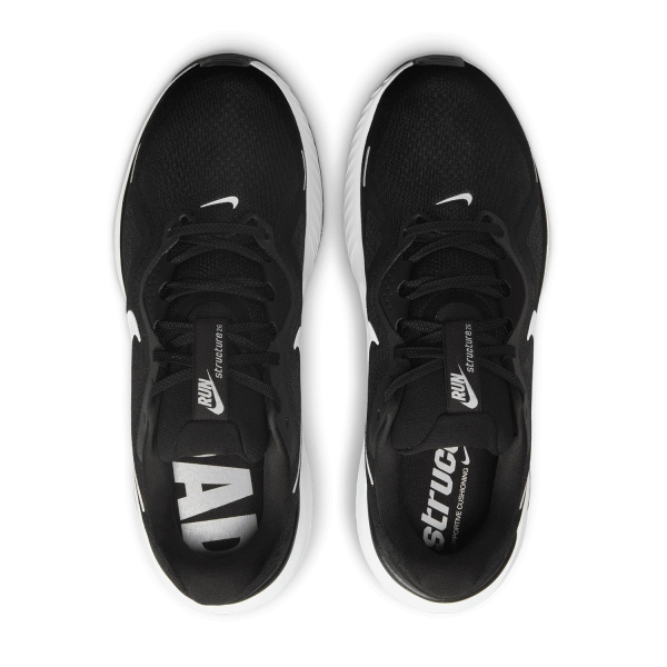 Nike Structure 26 - Black/White/Cool Grey/Metallic Silver