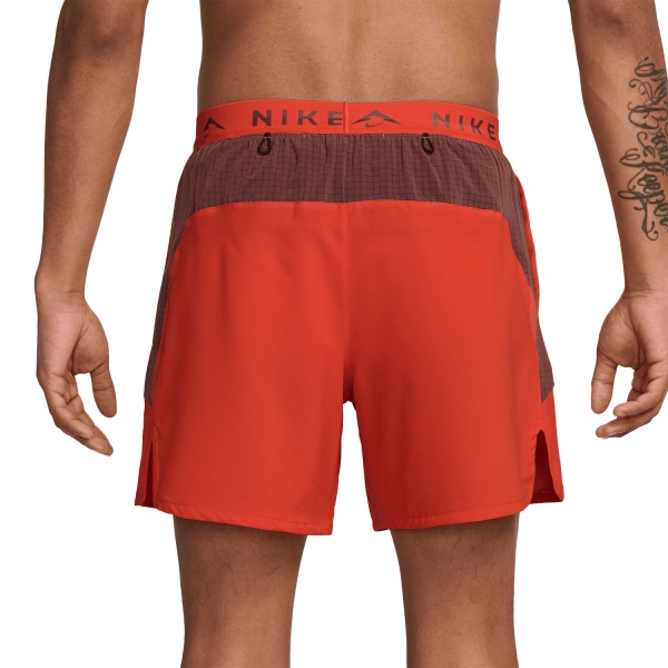 Nike Dri-FIT 6in Pantaloncini - Picante Red/Red Sepia/Black