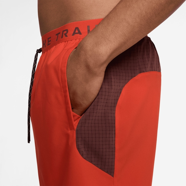 Nike Dri-FIT 6in Pantaloncini - Picante Red/Red Sepia/Black