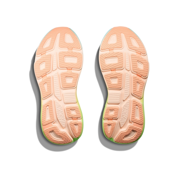 Hoka Bondi 9 - Frost/Pale Tangerine